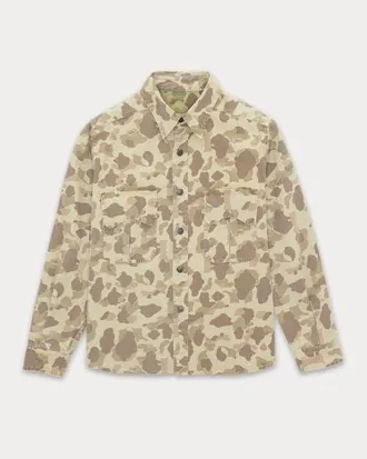 Fortela Kenny 2.0 Camouflage Overshirt at Nordstrom, Size Xx-Large