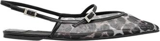 Le Silla Morgana Slingback - Dames - Ballerinas - Zwart - 36 EU - Leer - Schoenen