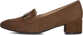 Gabor Schoenen, Dames, Bruin, 40 1/2 EU, Wol, Elegante puntige neus pumps