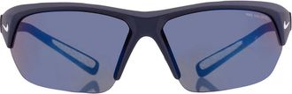 Nike Blue Mirror Wrap Unisex Sunglasses NIKE SKYLON ACE MI EV0525 401 69