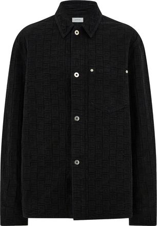 Ferragamo Camicia con monogramma - Nero