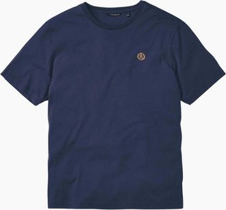 Henri Lloyd Mens Henri Lloyd Cowes Navy Blue T Shirt - Size: 40