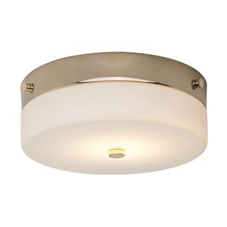 Netlighting Tamar 1 Light Medium Flush Light Polished Gold