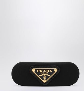 Prada Black hair clip in Re-Nylon