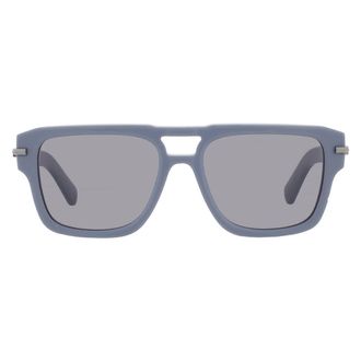 Ferragamo Blue Square Mens Sunglasses SF2070S 452 56