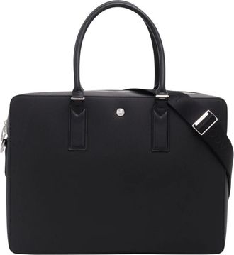 Lacoste Tassen, Heren, Zwart, ONE Size, Langon Laptop Bag