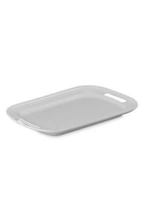 LE CREUSET Stoneware Serving Platter in White at Nordstrom