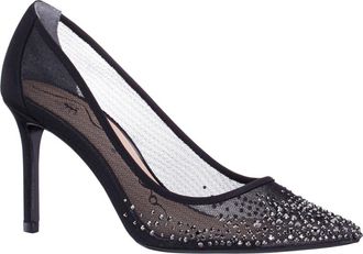 Nina Nalia Pointed Toe Pump in Black at Nordstrom, Size 8.5