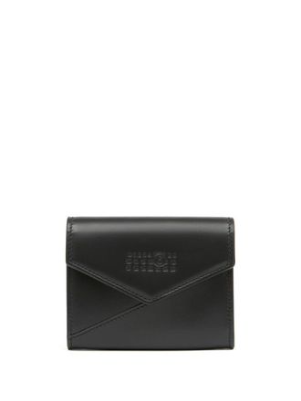 Maison Margiela Japanese 6 leather wallet - Black