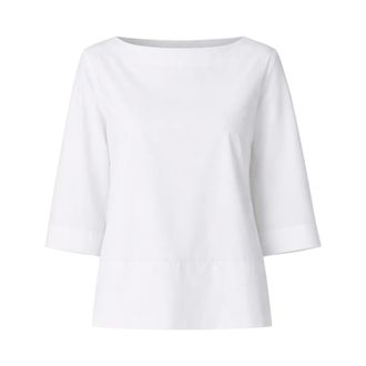 Liviana Conti T-Shirts, female, White, Size: M T-Shirts