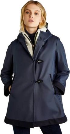 Fay Parka Jas - Dames - Parka Jassen - Blauw - S - Polyester - Jassen