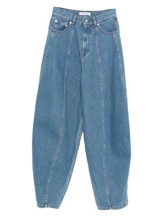 Viktor & Rolf panelled balloon-shaped jeans - Blue