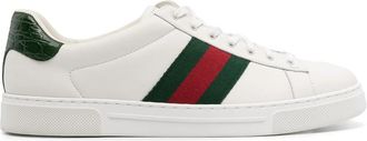 Gucci Sneaker Ace Uomo Con Dettaglio Web