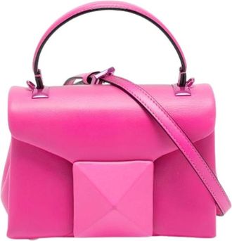 Valentino Pre-owned Handbag - Dames - Vintage Handtas - Roze - ONE Size - Leer - Vintage