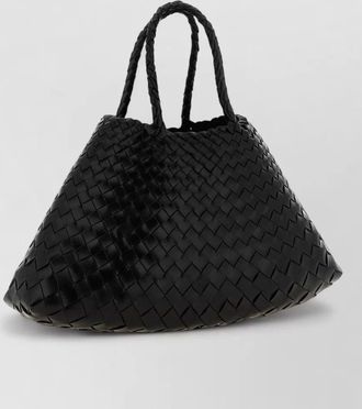 Dragon Diffusion santa croce small leather tote bag