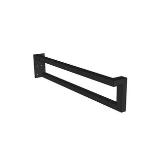 Royal Plaza Royal plaza Merlot wastafelbladconsole model rechts 44x9 mat zwart