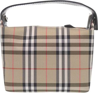 Burberry Pre-owned Burberry House Check Nylon Handbag Ladies 4YEJMUU0ZC4MFT1E