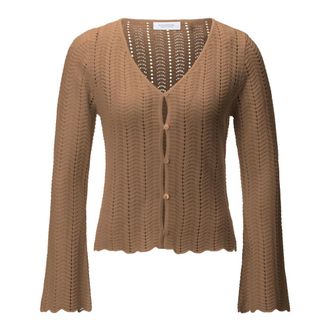 Rich & Royal Rich & Royal, Truien & Vesten, Dames, Bruin, S, Richroyal Cardigan