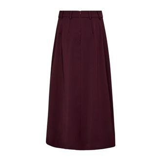 Co'Couture Dames, Rokken, Rood, Maat: XS Poliester