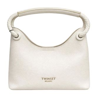 Twinset Handbags, female, White, Size: ONE SIZE Shoulder Bag