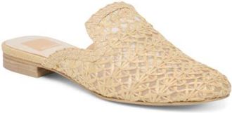 Dolce Vita Kirt Mule in Natural Cross Hatch Raffia at Nordstrom, Size 7.5