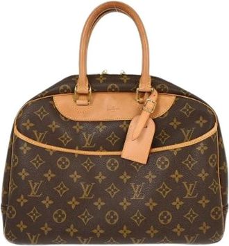 Louis Vuitton Pre-owned Handbags, female, Brown, Size: ONE SIZE Pre-owned Vintage Canvas Handbag