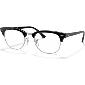 Ray-Ban 51mm Square optical glasses in Black at Nordstrom