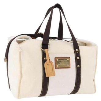Louis Vuitton Pre-owned Boston Bag - unisex - Louis Vuitton Vintage - Vintage Weekend Bags - Beige - ONE SIZE - Pre-owned