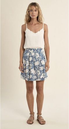 Molly Bracken Korte rok, bedrukt