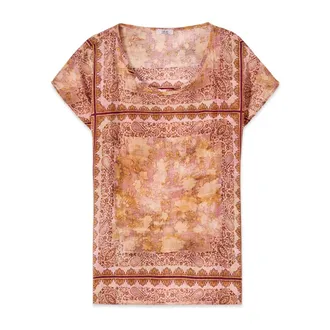 Oltre Mujer, Blusas y Camisas, Naranja, Talla: XL