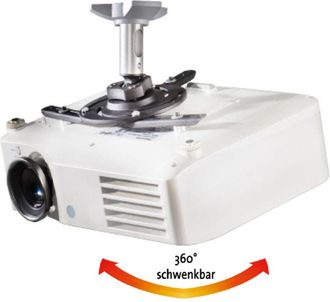 ebuy24 Ebuy24 - Proyector vcm Proyector Acero recubierto en polvo Capacidad de carga de hasta 11 kg Soporte de techo - DHP7 (Plata)