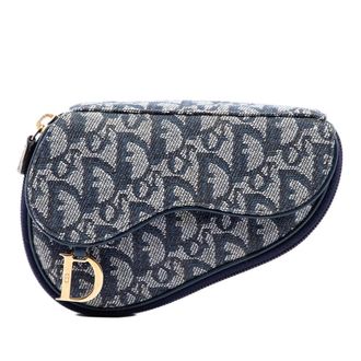 Dior Pre-owned Dior Diorissimo Canvas Saddle Pouch Ladies LWJWVRHWI5O0LTEV