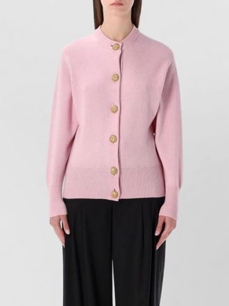 Balmain cashmere relaxed-fit ribbed cardigan