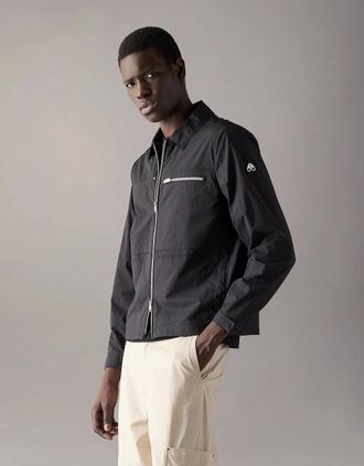 Moose Knuckles Mens Moose Knuckles Topflight Mens Overshirt - Black 292 - Size: 38/Regular