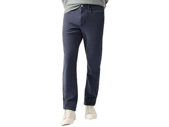 Faherty Stretch Terry Five-Pocket Mens Casual Pants Navy : 31, Cotton/Rayon/Spandex