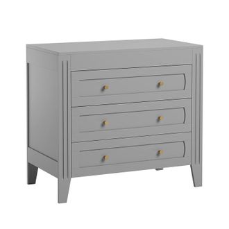 Vox Commode 3 Tiroirs Vox Milenne Gris