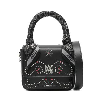 Amiri Tassen, Dames, Zwart, ONE Size, Top Handle Bag