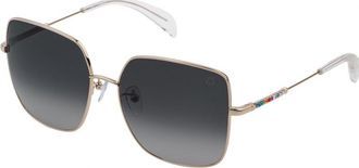 Tous Womens STO403S-580300 STO403S 58 580300 Sunglasses - Charcoal - One Size