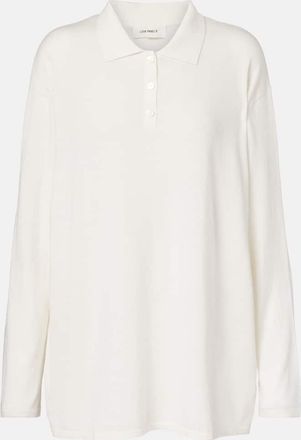 Lisa Yang Polo Caisa in cotone e cashmere