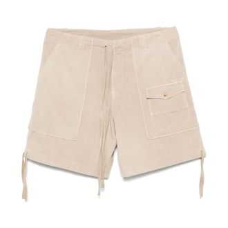 Moschino Casual Shorts, male, Beige, Size: L Pantalone