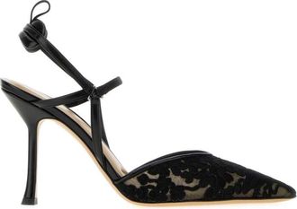Fendi Black Colibri Pumps