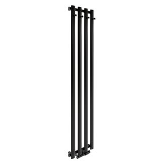 OEM Radiador De Ba&ntilde;o Luxrad Azure 150x33,2 Cm Negro Mate Str Zdc 416 W