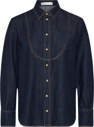 Inwear Camisa Vaquera - Blouses & Shirts - Mujer - Azul - 3XL