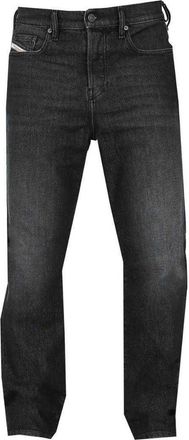Diesel Mens D-Viker Washed Denim Jeans (Black) - Size 30 Short