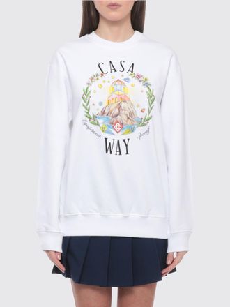 Casablanca Felpa a girocollo in cotone stampata Casablanca