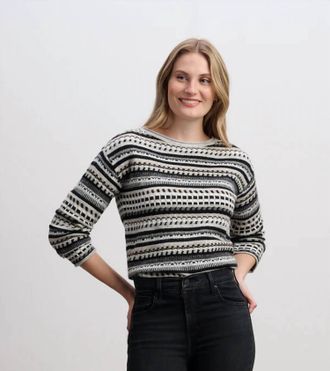 Hatley Hannah Sweater In Stone Grey