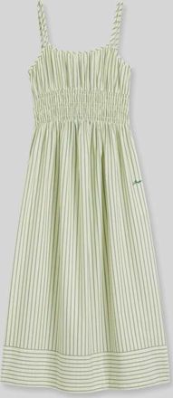 Boss Orange by Hugo Boss BOSS Orange Regular Fit Freizeitkleid aus reiner Baumwolle in Hellgruen, Gr&ouml;&szlig;e 34