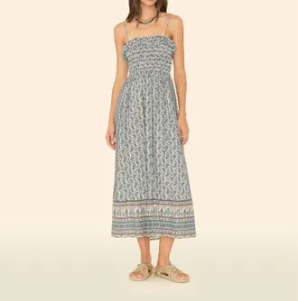 Xirena Larkin Dress In Blue Bay