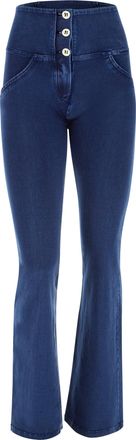 Freddy Jeggings push up WR.UP flare vita alta in cotone organico