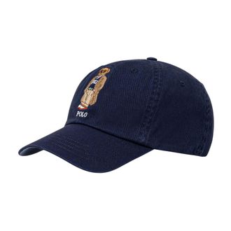 Polo Ralph Lauren Accessoires, Dames, Blauw, ONE Size, Katoen, Accessoires > Hoeden > Petten